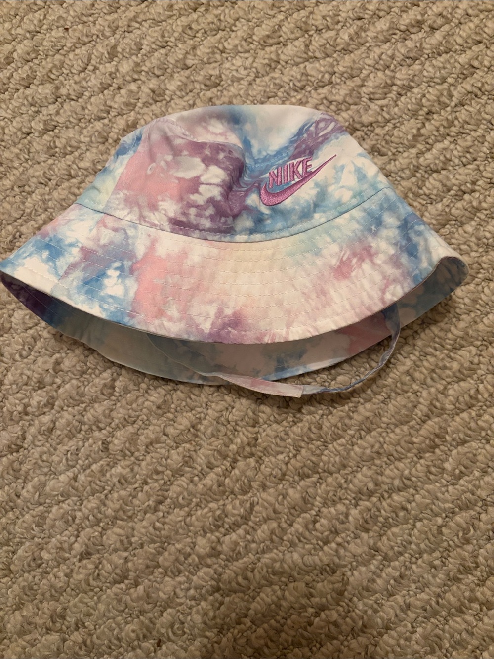 Nike Kids Tie-Dye Bucket Hat - Pink, Blue & Purple